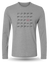 PEW PEW TACTICAL RETRO LASER GRID LONG SLEEVE - GRAY