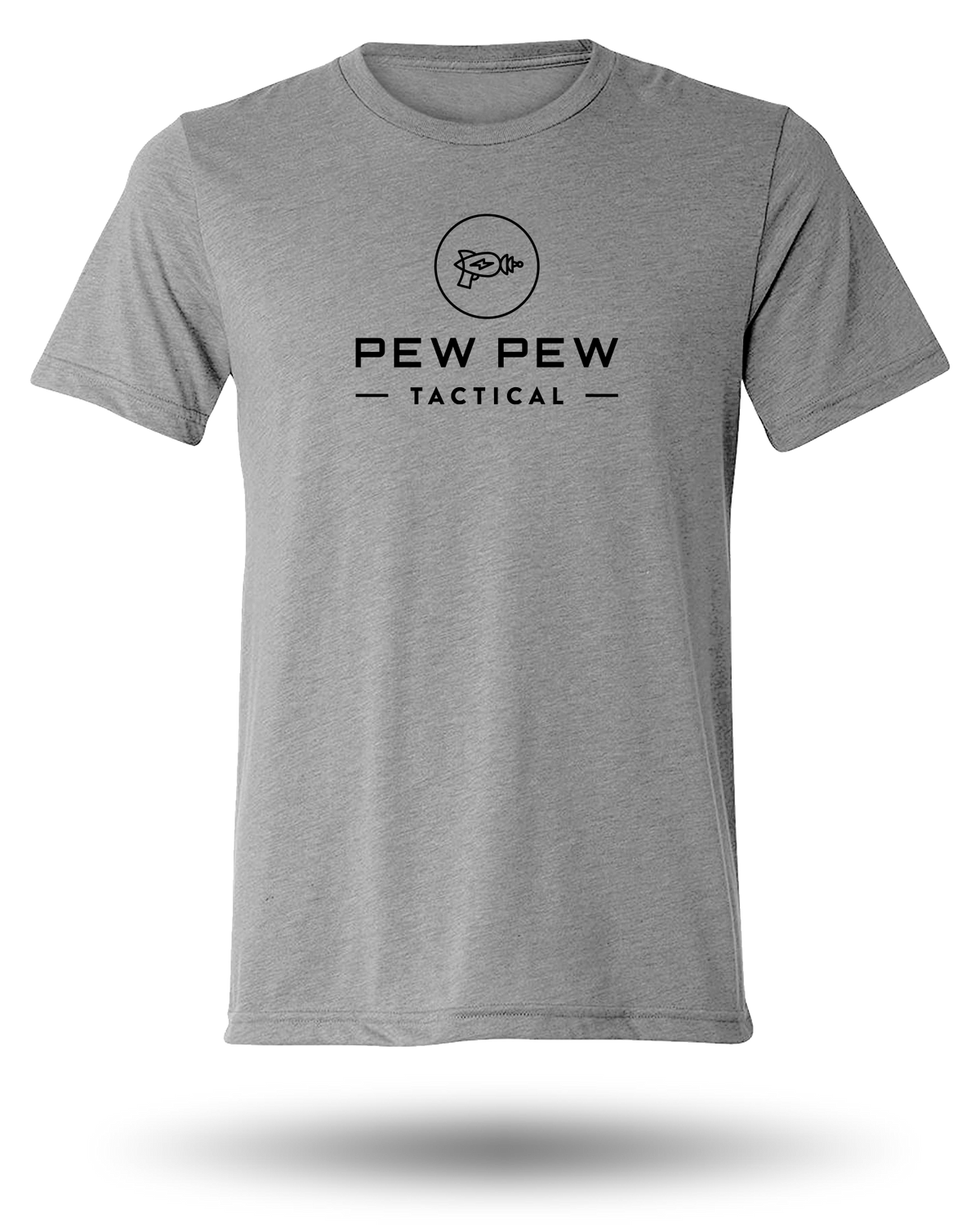 Pew Pew Tactical Original Tee (Gray & Black) TriStar Trading Co.