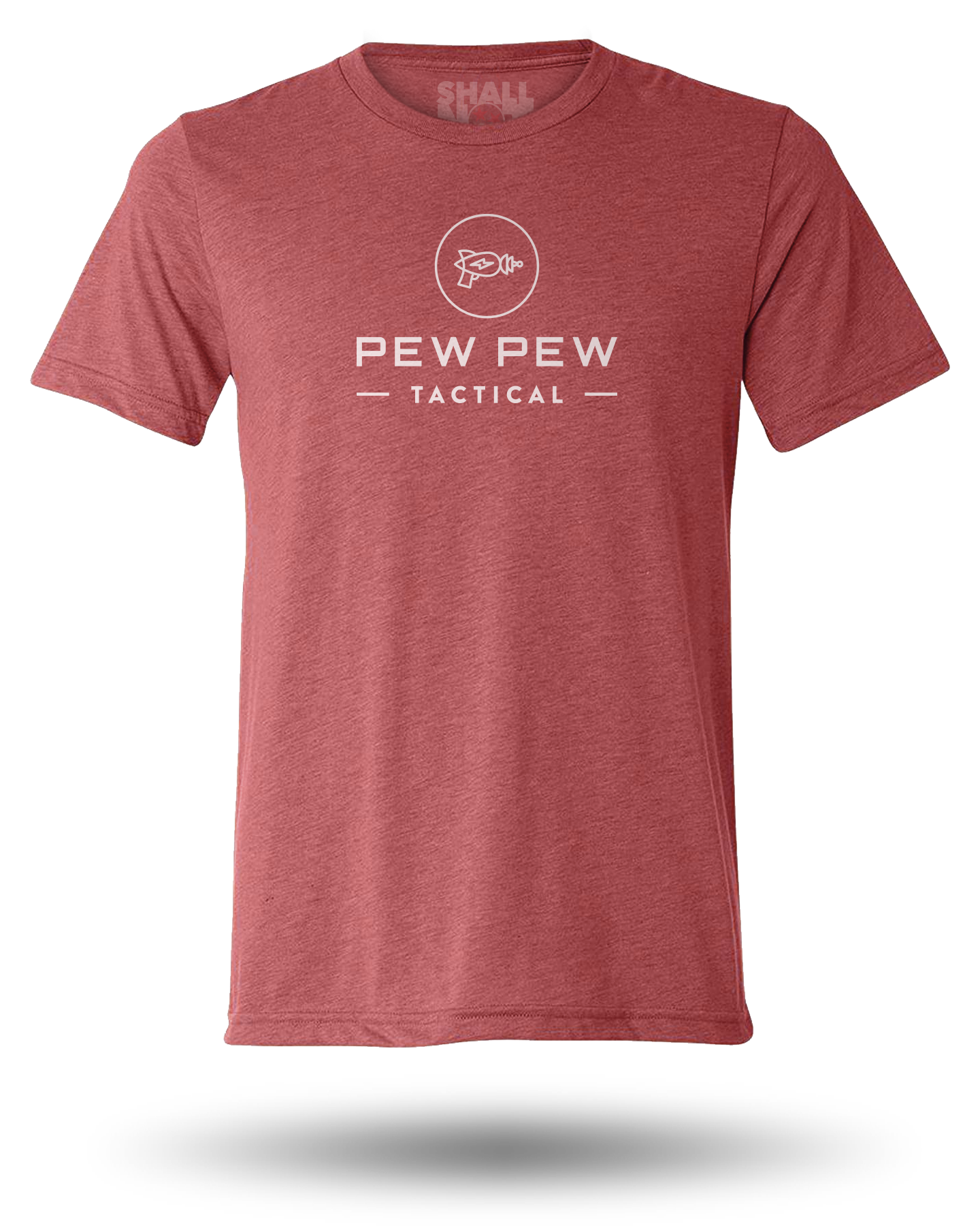 Pew Pew Tactical Original Tee (Cardinal)