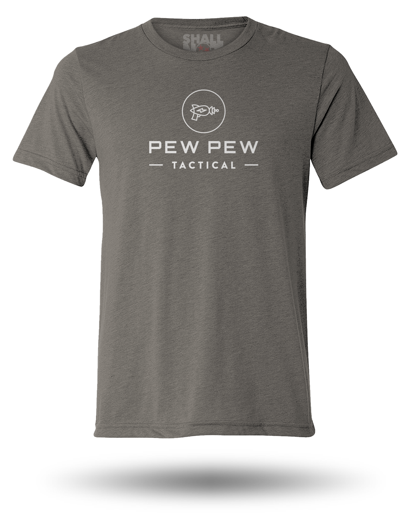 Pew Pew Tactical Original Tee (Warm Grey)