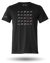 PEW PEW TACTICAL RETRO LASER GRID TEE - CHARCOAL
