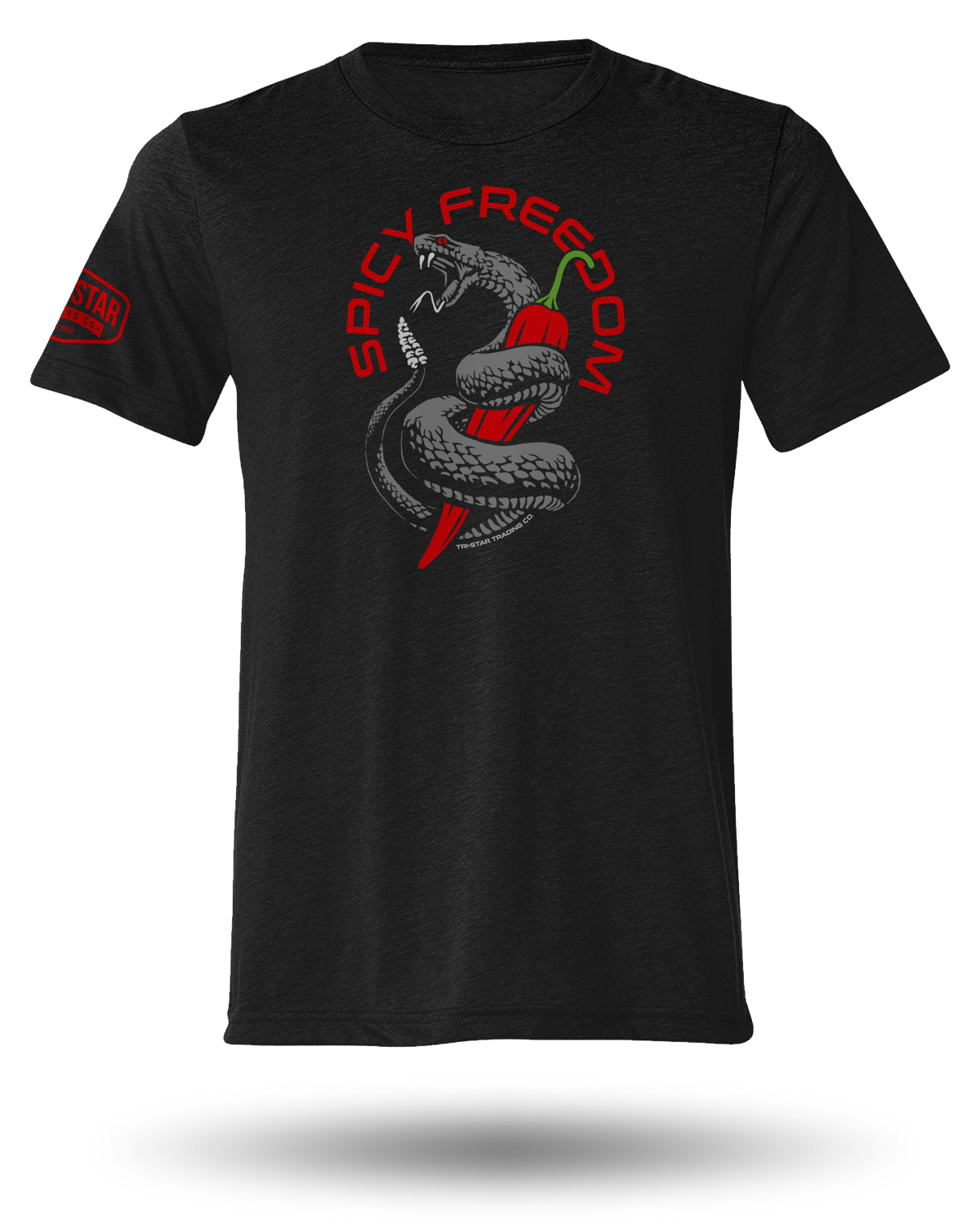 SPICY FREEDOM TEE - BLACK