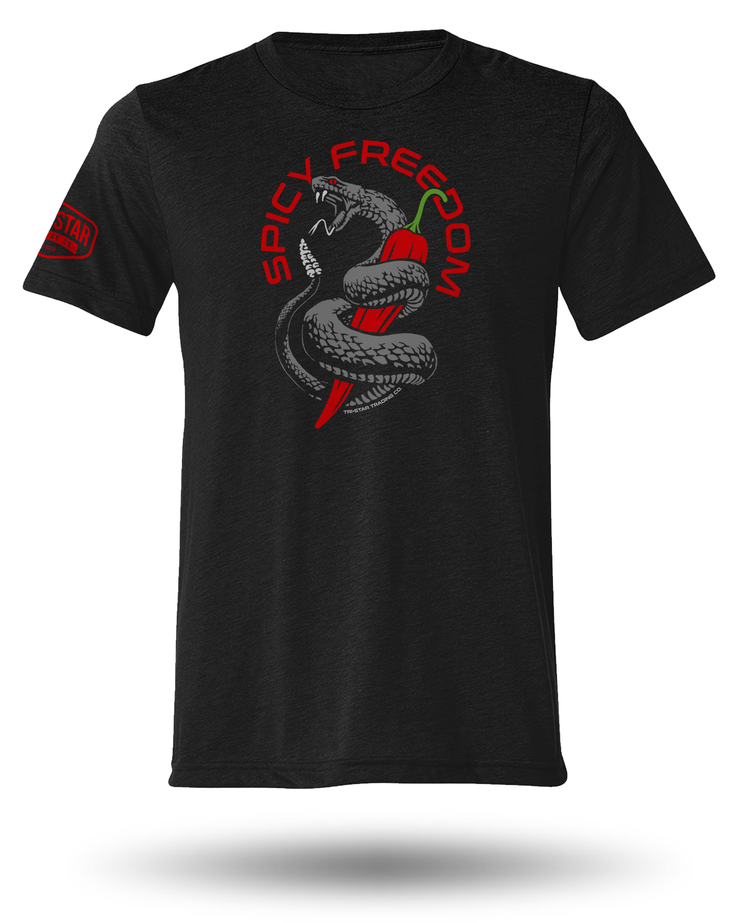 SPICY FREEDOM TEE - BLACK