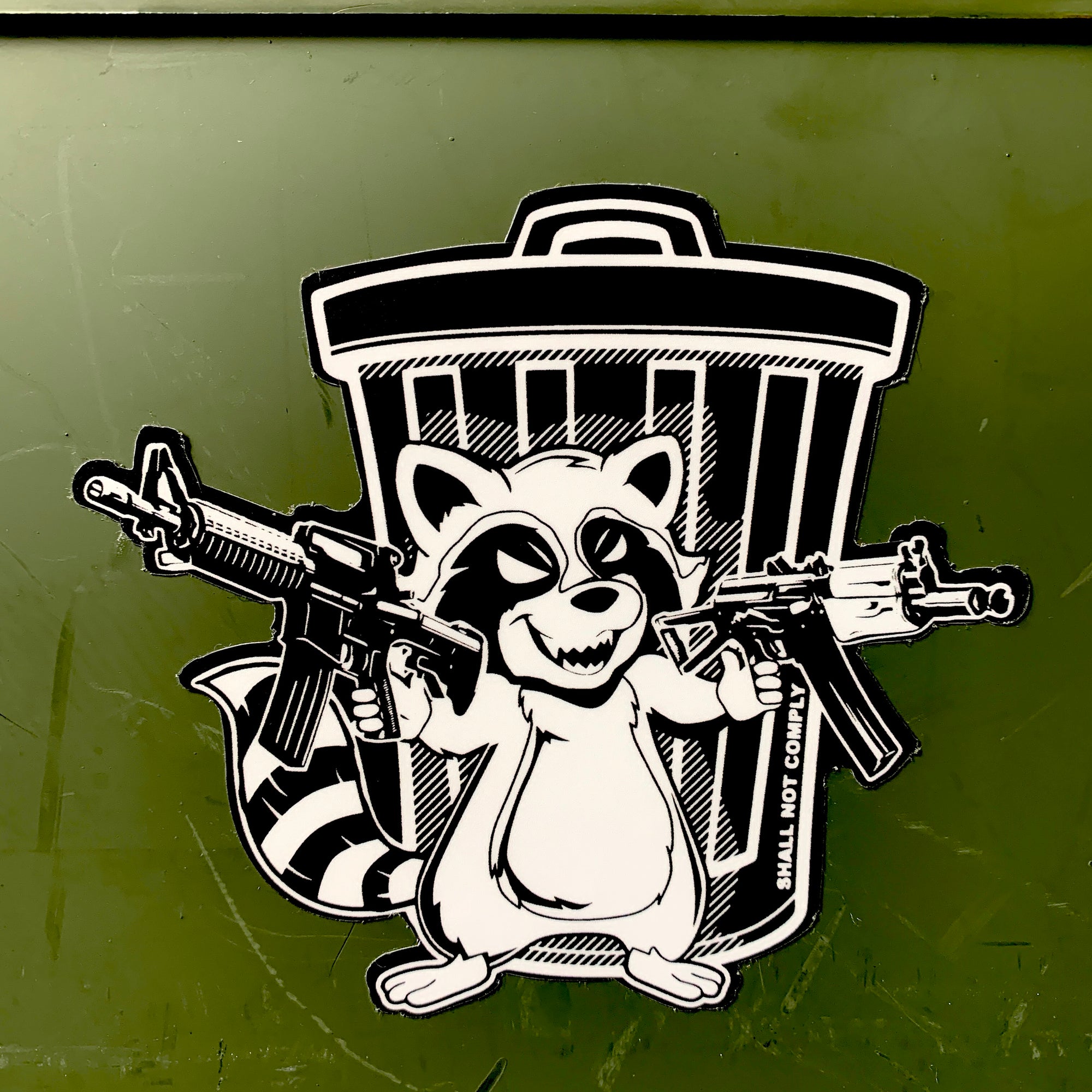 TRASH PANDA DECAL