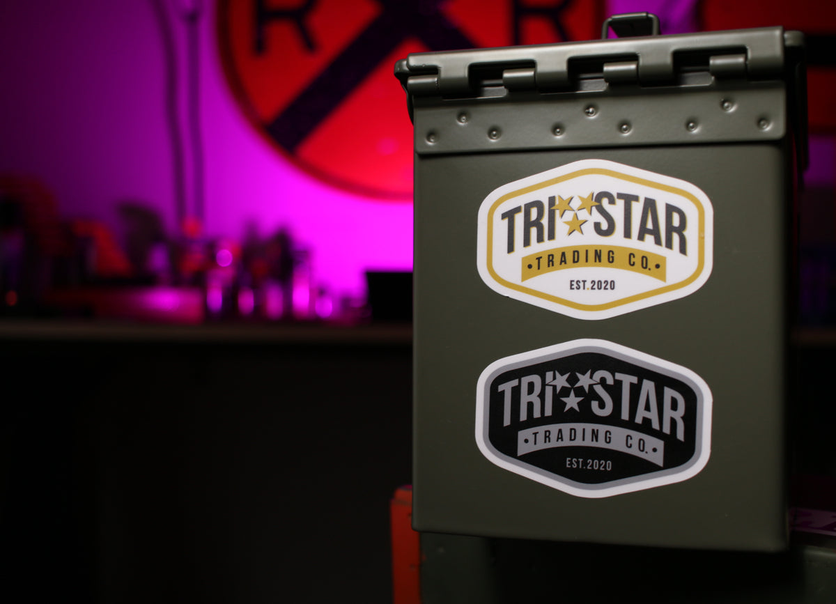 TRISTAR TRADING DECAL - GOLD