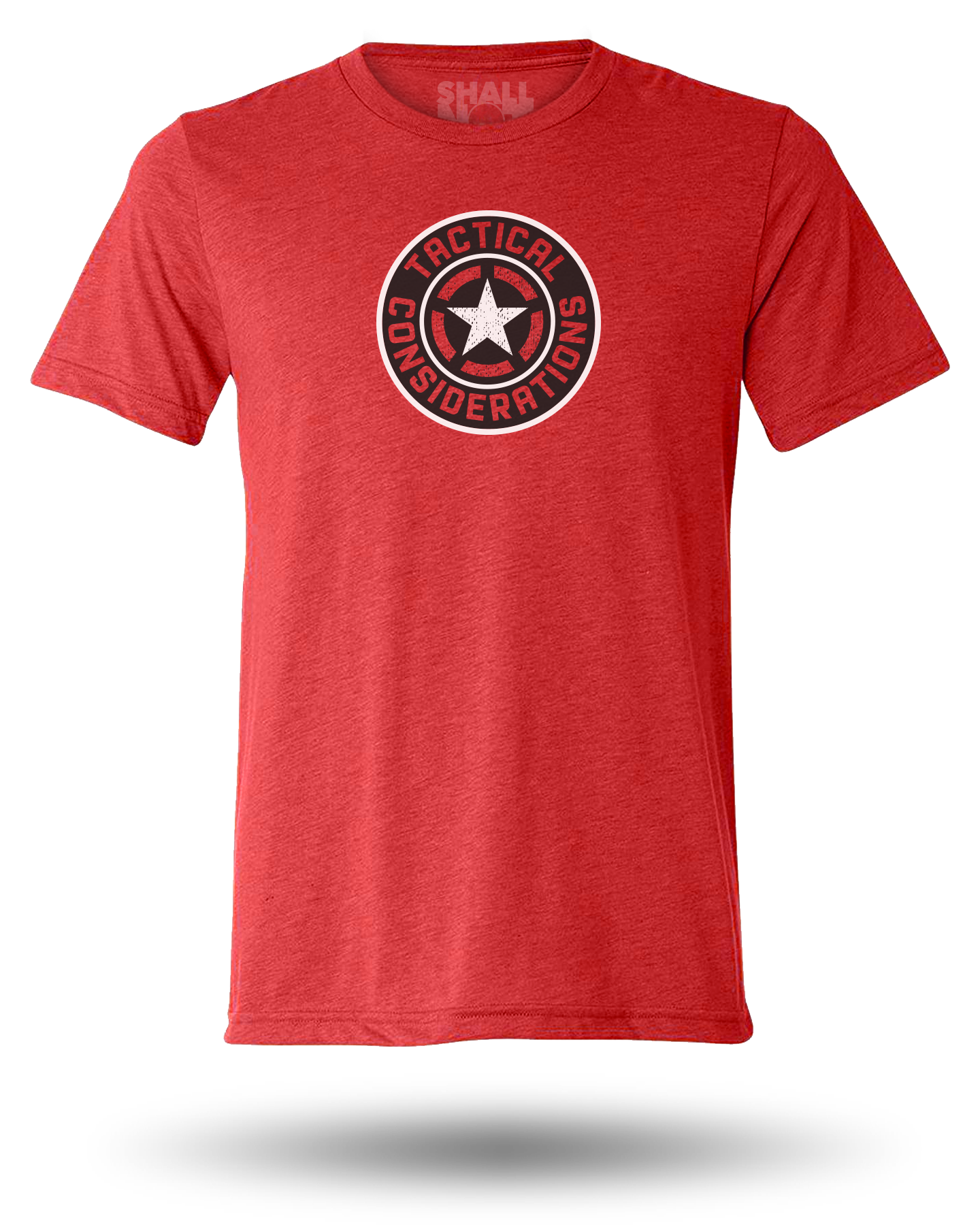 TACTICAL CONSIDERATIONS LOGO TEE - RED