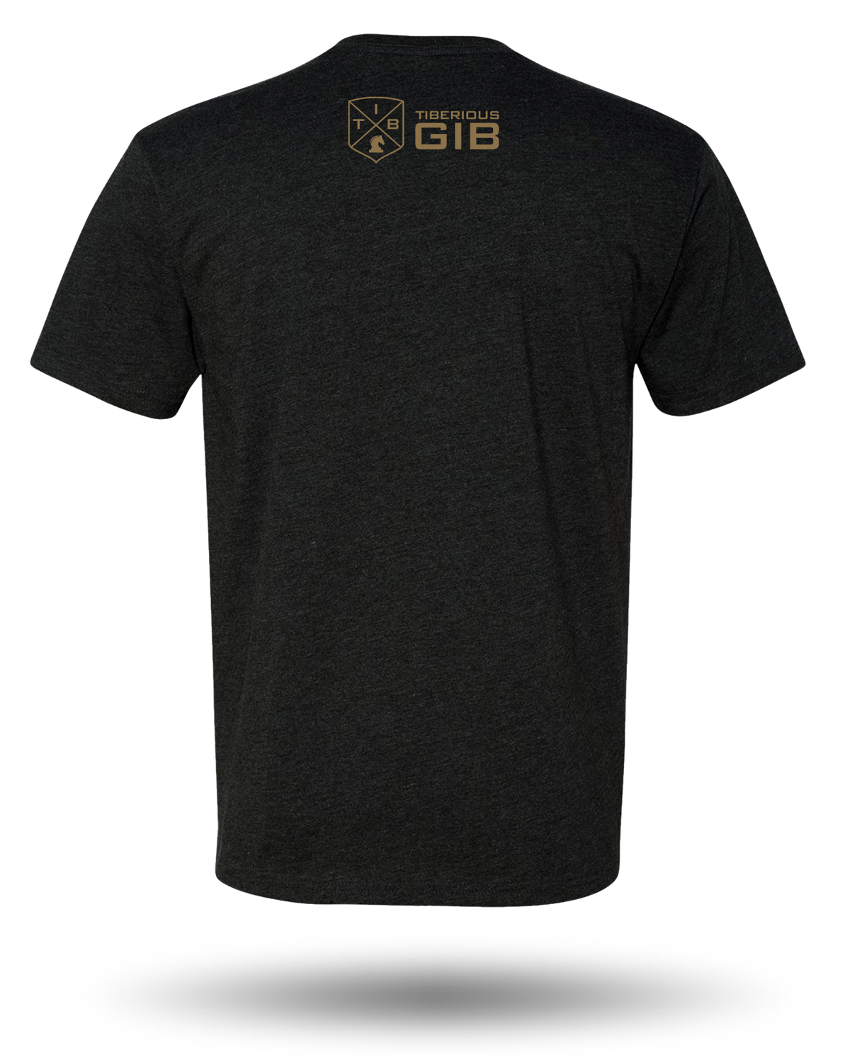 TIBERIOUS GIB LOGO TEE - BLACK