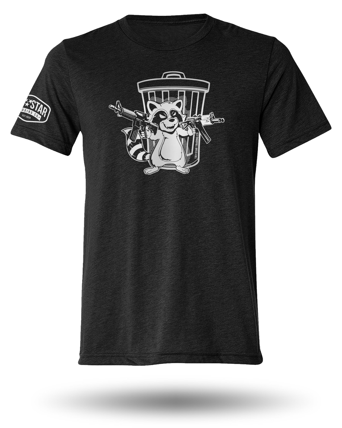 TRASH PANDA TEE - BLACK