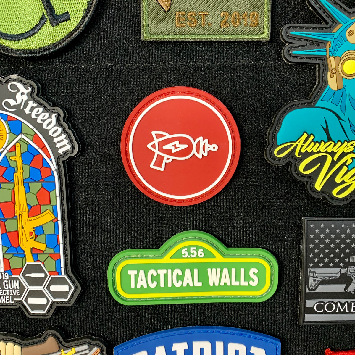 PEW PEW TACTICAL PATCH - RED