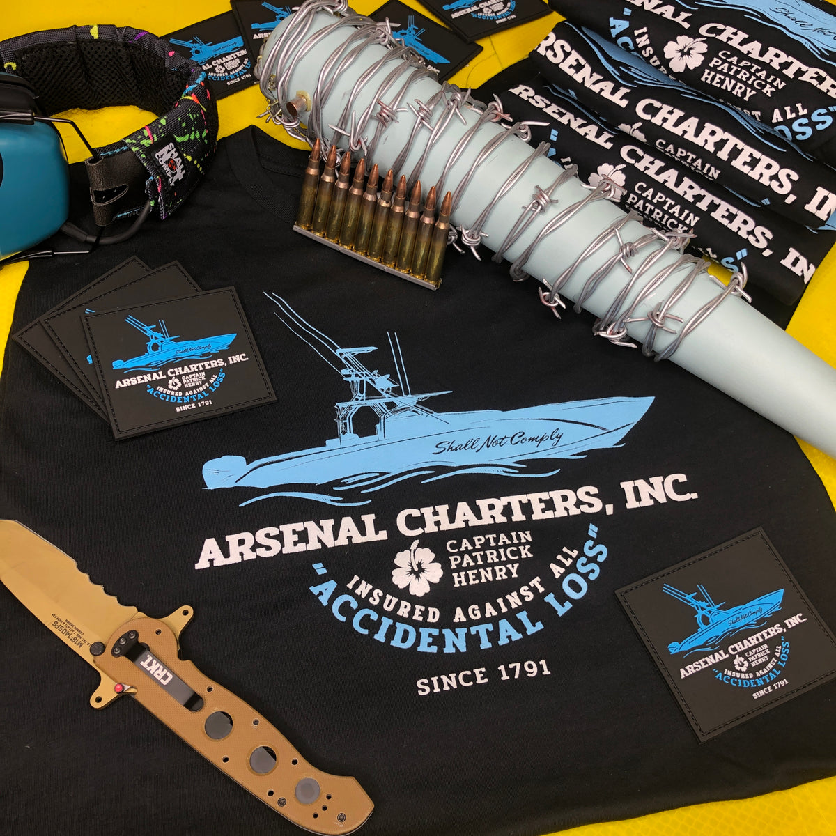 LOST MY THINGS IN A BOATING ACCIDENT PATCH