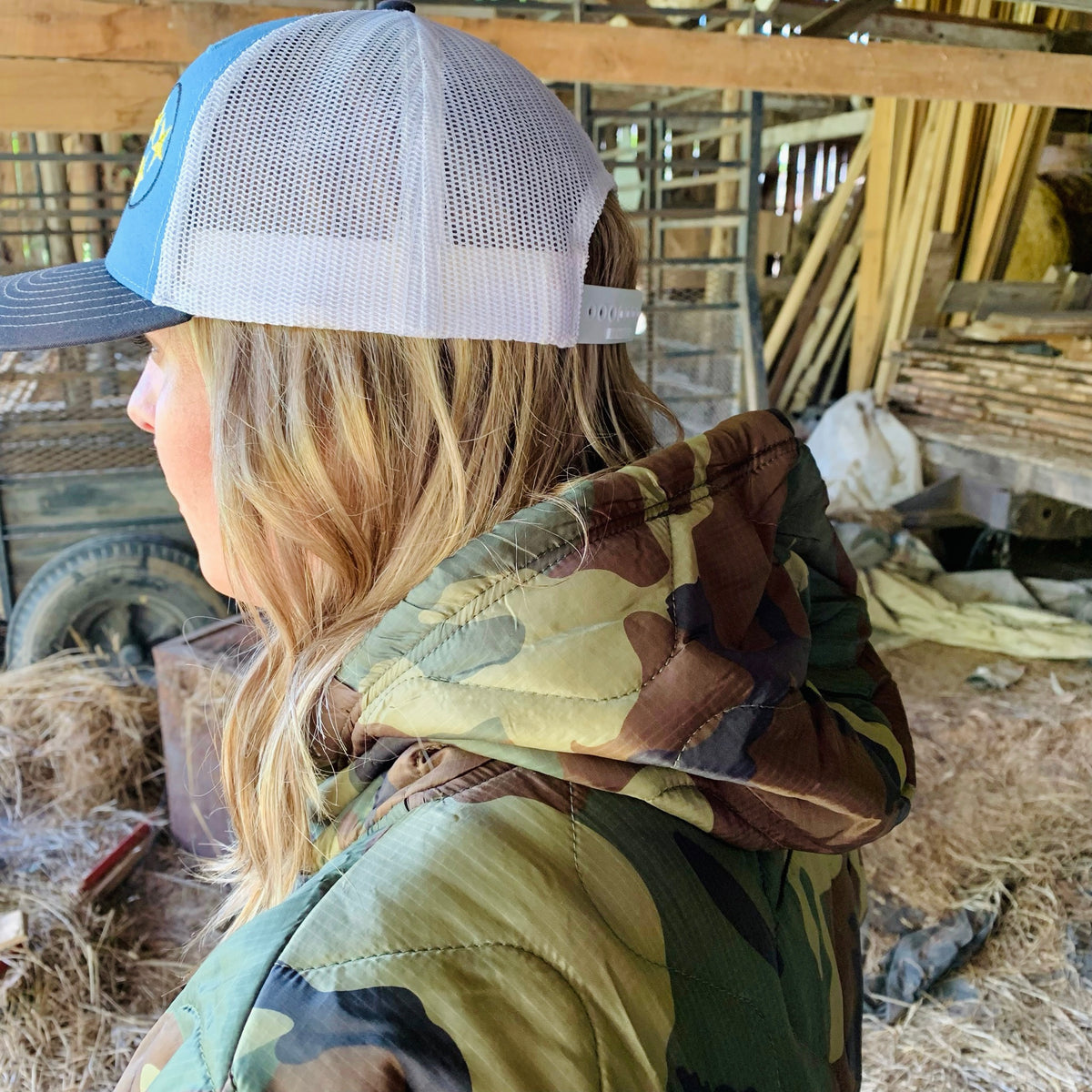 WOOBIE ZIP-UP JACKET - WOODLAND