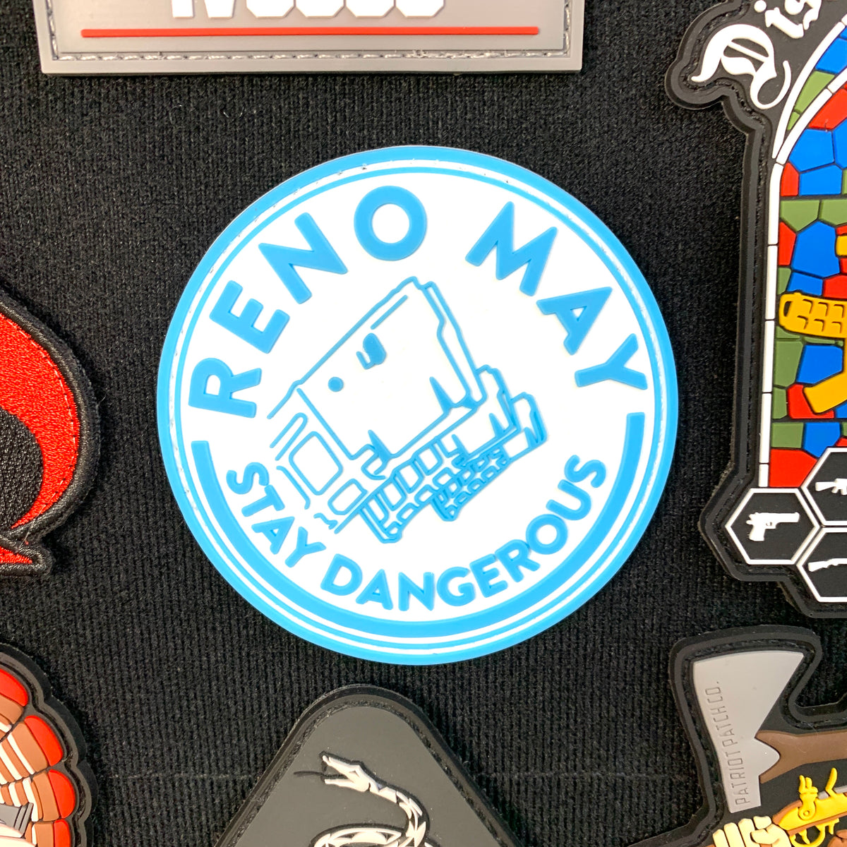 RENO MAY NO LAW TAHITI BLUE PATCH